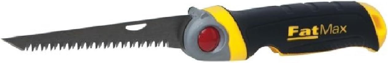 Stanley Folding Jabsaw 8 TPI Blade 3 Locking Positions with Ultra Hard Tooth and Soft Grip Handle FMHT0-20559