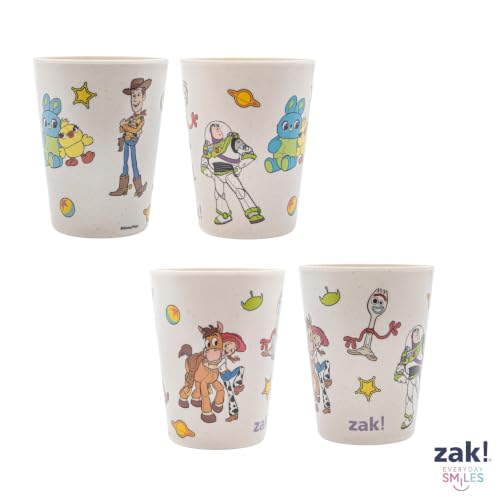 Image of Zak Designs Disney Toy Story Kids Dinnerware Plate Bowl & Tumbler, 3-Piece