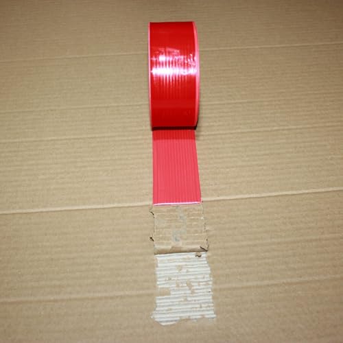 Image of Anti Slip Tape 2 Inch Wide, Waterproof Grip Adhesive Tape, Heavy Duty High Traction Friction for Indoor /Outdoor Steps (33 Ft /Red).