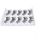 Fake Eyelashes 5 Pairs False Eyelashes Flexible Multipack Lashes Handmade Reusable Fashion for Women's Makeup Soft Eyelash by EYEMEI