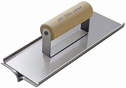 Kraft Tool CF116 1-1/2-Inch Depth 1/4-Inch Radius Deep Bit Hand Groover with Wood Handle, 6 x 6-Inch