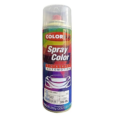 Verniz Automotivo em Spray Veniz Rápido 7502 300ml Colorgin
