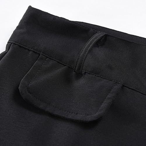 Pantalon évasé extensible et confortable à paillettes rétro