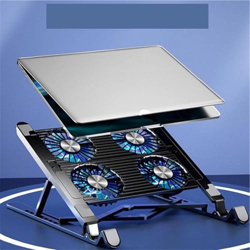 Refroidissement rapide pour PC portable : support pliable réglable et silencieux - 6