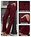 Women's Fashion Casual Suits Slim Fit 2 Piece Dressy Formal Business Office Blazer Pants Suits Burgundy Size 22