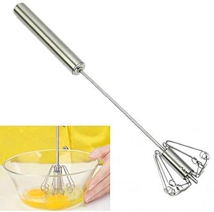 AOXI Stainless Steel Hand Mixi- Easy to operate, easy for whisking Handy churner/Hand Valona/Lassi Maker/Butter Milk Maker/Milkshake Maker/Tadkaa Daal Maker/Cold Coffee at Home (1pcs)