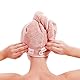 M-bestl Haarhandtuch Turban, Haartrocknungs-Handtuch mit Knöpfen, Mikrofaser-Handtuch, 2er-Pack