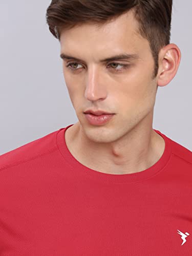 Image of TECHNOSPORT Men's Slim Fit T-Shirt - (MTOR17) Pack of 1