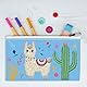 DIAMOND DOTZ DOTZIES 2592608 Original 5D Diamond Painting Etui Set, Lama, Kreativ-Kit für DIY Mäppchen mit Glitzersteinen, Diamanten-Bastelset für Kinder ab 6 Jahren