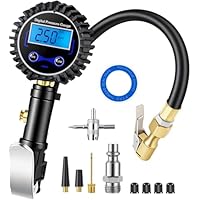 DigitPro Digital Tire Pressure Gauge with Inflator only .99: eDeal Info