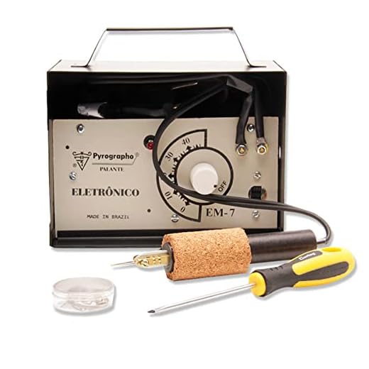 Pirógrafo Palante com 40 Temperaturas 110/220V (Bivolt)-Ref. Piroart EM-07