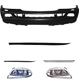 Spoiler Set Kit Stoßstange vorne + Zubehör Nebel für W163 M-Klasse 01-05