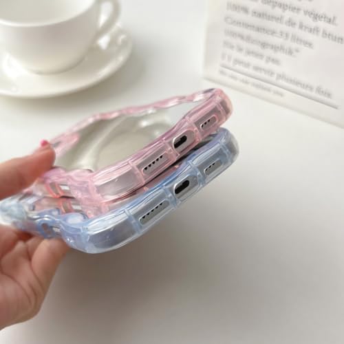 Coque de luxe pour iPhone 13 avec finition miroir et TPU flexible - 3