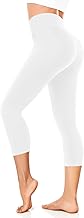 FuelMeFoot Women's High-Waist Opaque Leggings with Abdominal Control, Slim Fit, Comfortable, Soft, Elastic Sports Leggings