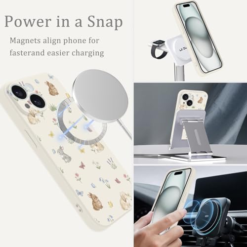 Coque iPhone 17 Pro Max fine silicone compatible MagSafe motif mignon