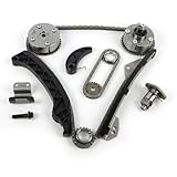 DEEGOOLY 13050-0T010 Engine Timing Chain Kit with 2PCS Intake & Exhaust VVT Gear Sprocket Fit for Corolla 2009-2015 Prius Scion 1.8L 1ZR 2ZR Timing Chain Kit