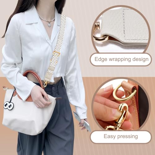 Image of ZINZ 66-inch Non-Slip Replacement Shoulder Strap for Messenger, Tote, and Crossbody Canvas Bags