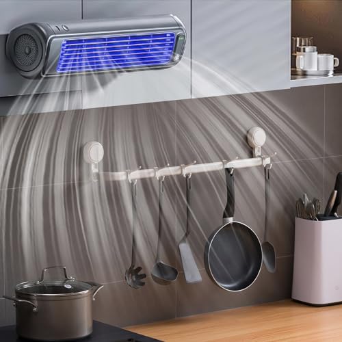 Mini- Klimagerät, tragbar, tragbar, wiederaufladbar, 3 Geschwindigkeitsstufen, wiederaufladbar per USB, für Schlafzimmer, Büro, Haus (weiß)-7