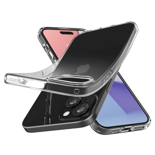Funda iPhone 6.7 pulgadas Spigen Crystal Flex transparente delgada 3