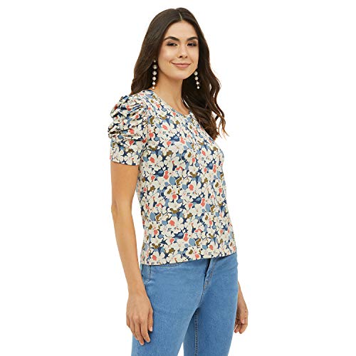 Image of Harpa Women's Floral Regular Fit T-Shirt