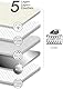 WENKO Dampf-Bügeldecke Air Comfort, Bügelunterlage mit 5-Lagen Komfort-Polsterung, Aluminiumschicht für knitterfreies Bügeln, Hitzereflektion & Dampfsperre, Öko-Tex Standard, 100x65cm