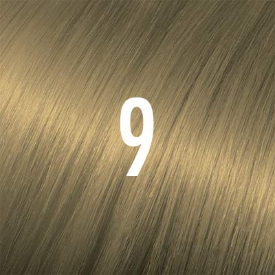 PRISMA Cream Hair Color - NO AMMONIA - #9 Very Light Blonde 2.09 oz. - 100% Grey Coverage, Long Lasting Shine, Made in Italy.