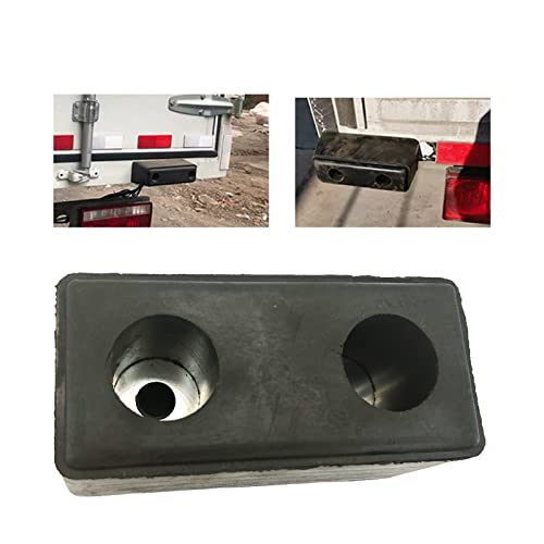 Fudatong 2 Pack Buffers USA Molded Rubber Bumper Block Dock Buffer 6x3x3 for Chassis/Trailers/Truck/Flatbed/Reefer with Steel Washer (4502-1276) by Fudatong - Image 7