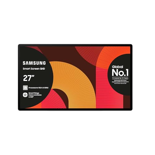 Samsung UE27LSM7FAXXXE Tv Led, 27 ", Qhd
