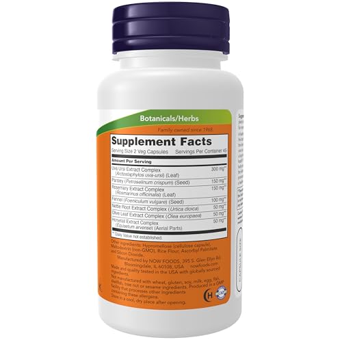 NOW Foods Supplements, Kidney Cleanse with Uva Ursi, Parsley Seed, Fennel, and Horsetail, 90 Veg Capsules - Image 3