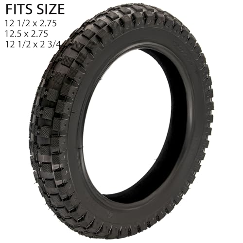 12.5 x 2.75 Tire & Inner Tube,Compatible with for Razor MX350 MX400 Dirt Rocket X-Treme X-560 Heavy Duty Scooter Tao Tao 47cc 49cc Kids Mini Pocket Dirt Pit Bike