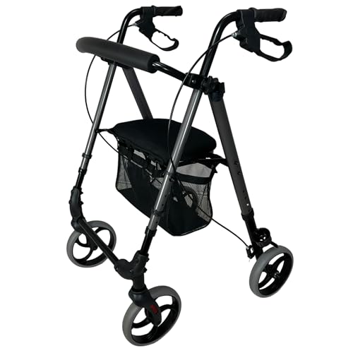 Nomad Deambulatore in Alluminio con 4 Ruote