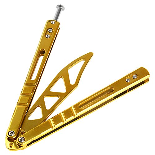 Faltbar CS Übungs Werkzeug Rostfreier Stahl mit Löchern Neue Golden MEHRWEG - Image 4