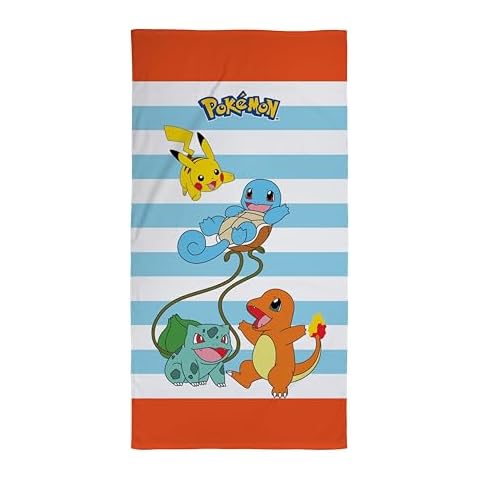 Character World Pokémon Kids Towel - Soft & Fun Cover