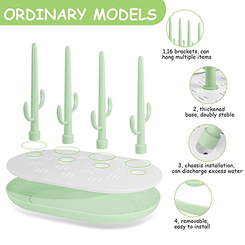 Vicloon Baby Bottle Drain Rack, Feeding Cup Holder with Detachable Brackets - Image 4
