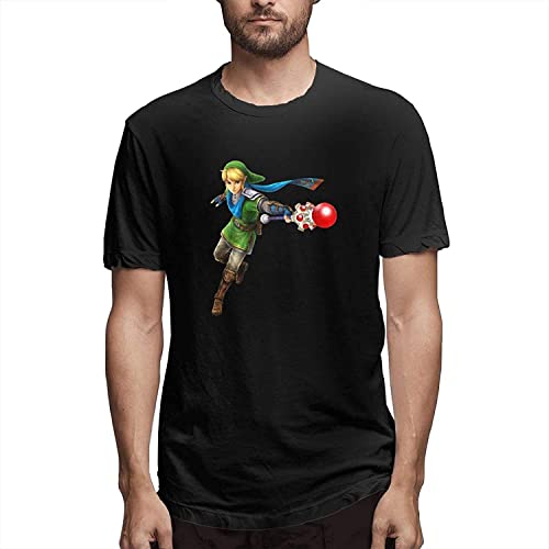 Leg-End of Zel-Da T Shirt Men's Cotton Short Sleeve Casual Blouse Tops for Unisex Adult (X-Large)