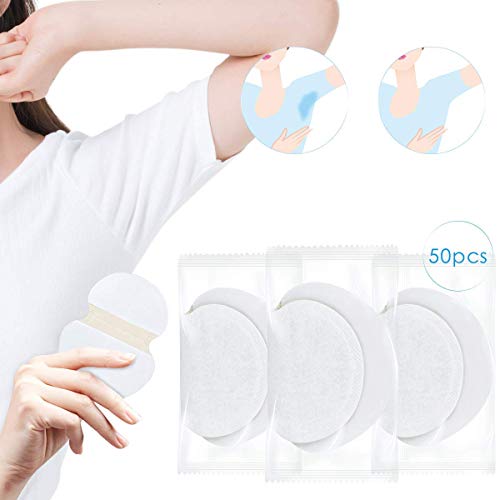 Kit 50 Protetores De Roupas Anti Suor Absorvente Para Axilas (25 pares)