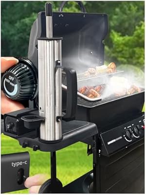 TONFUGLN Smoke Tube for Pellet Smoker, Smoker Box, Cold Smoker Generator for Gas Grilling, Wood Chip Smoker attachment: Fits Weber, Ninja, Traeger, Masterbuilt, Z Grill, Pit Boss ect.
