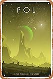 Kerbal Space Program Poster - Pol Poster Metal Sign Retro Home Decorative Vintage Tin Sign 12 x 8 Inch