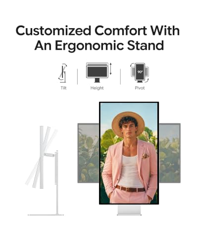 Image of G27P 27 inch 5K UHD Monitor, IPS Glossy Panel (Honeycomb with Stand)