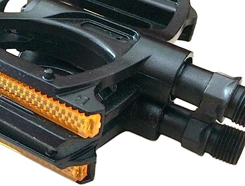 IEUDNS 2Pcs Mountain Bike Pedals with Anti Skid Nails Portable Wide Flat Pedals