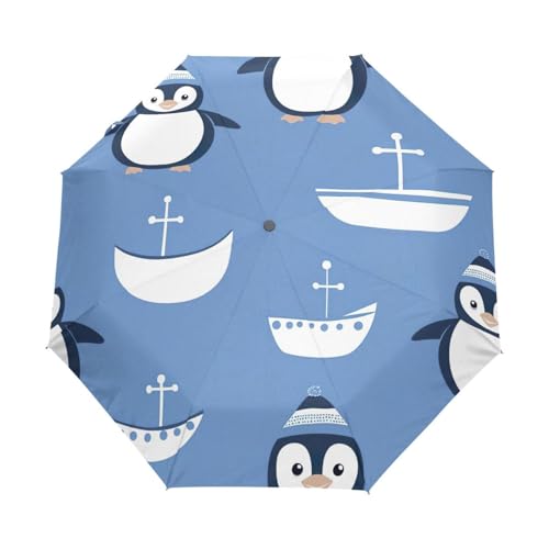 Parapluie compact automatique GAIREG pour sac à dos et trajets quotidiens sous la pluie