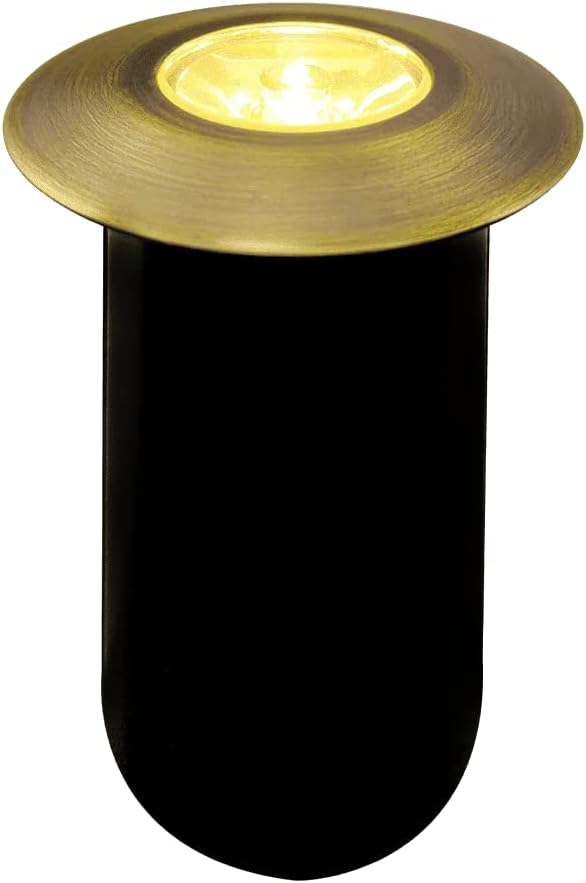 DMB52 1.5W Low Voltage LED Landscape In-ground Brass Waterproof Well Lights Fixture