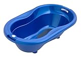 Elegante y ergonómica bañera para bebé con alfombra antideslizante incorporada, Ideal de 0-12 meses (máx.15kg)
