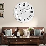 ARTPOWER Shiplap Wall Clock