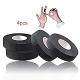 [page_title]-Tusenpy 4 Rollen Fingertape, Ideales Klettertape und Sporttape für Bestleistungen und Schutz, 1,5 cm * 13,7 m (Schwarz)