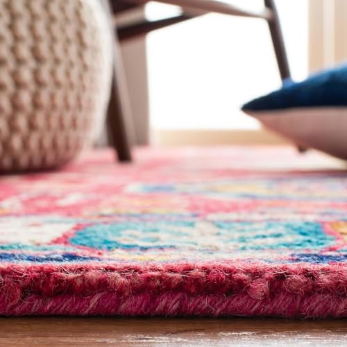 Image of Handmade Primium Collection Pure Woolen Carpet for Living Room,Bedroom and Hall (7 X 10) Feet Color Multi-13