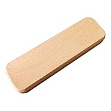 ¡Caja de regalo de collar largo- hecha de madera la madera de color claro con atractivos granos bring un toque de clase a cualquier escritorio!