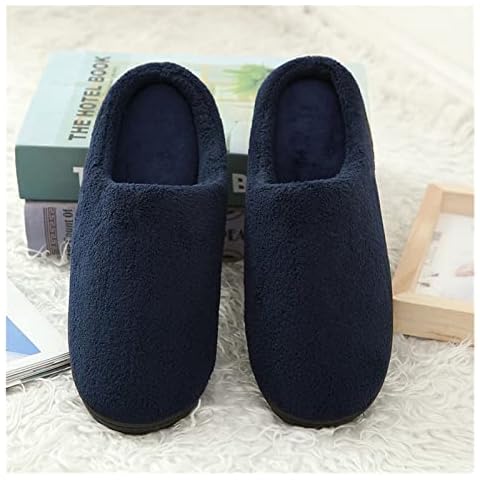 Unisex Autumn Winter Solid Color Slippers Cover