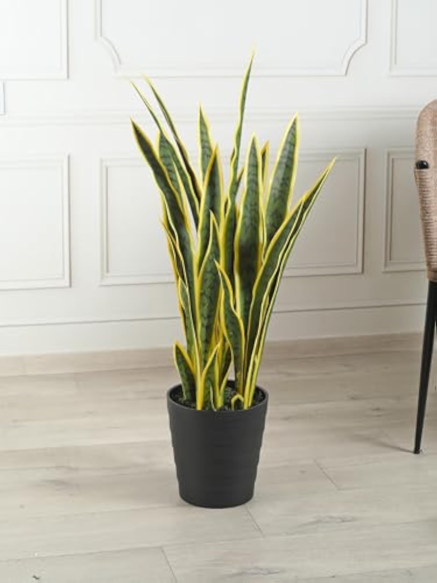 Artificial Sansevieria Plant 33 Leaves for Home Decor