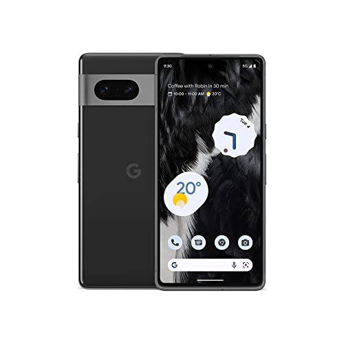 Google Pixel 7: 広角レンズと 24 時間のバッテリー寿命を備えた 5G Android スマートフォンがリリース、128GB、黒曜石色